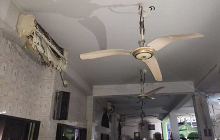 Hiện trường vụ việc. Ảnh: Dhaka Tribune