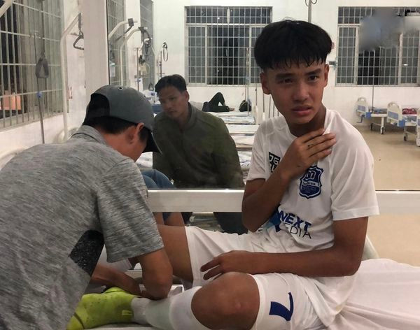 Đình Nguyên dính chấn thương rất nặng