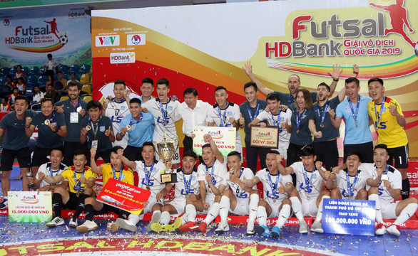 Thái Sơn Nam lần thứ 9 vô địch futsal quốc gia 
