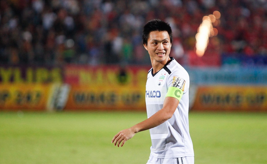 Tuấn Anh được bình chọn là cầu thủ xuất sắc nhất trận đấu