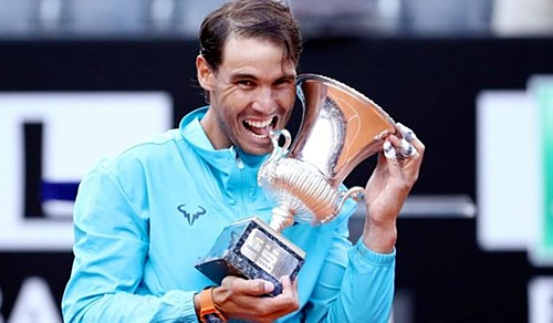 Nadal bảo vệ thành công chức vô địch Rome Masters