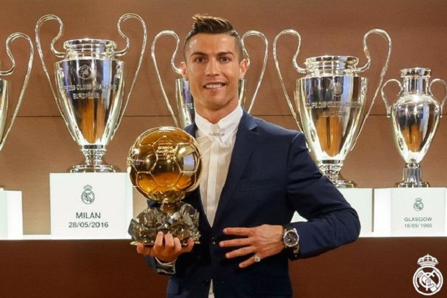 Ronaldo muốn giành 7 Quả bóng vàng, có 7 đứa con