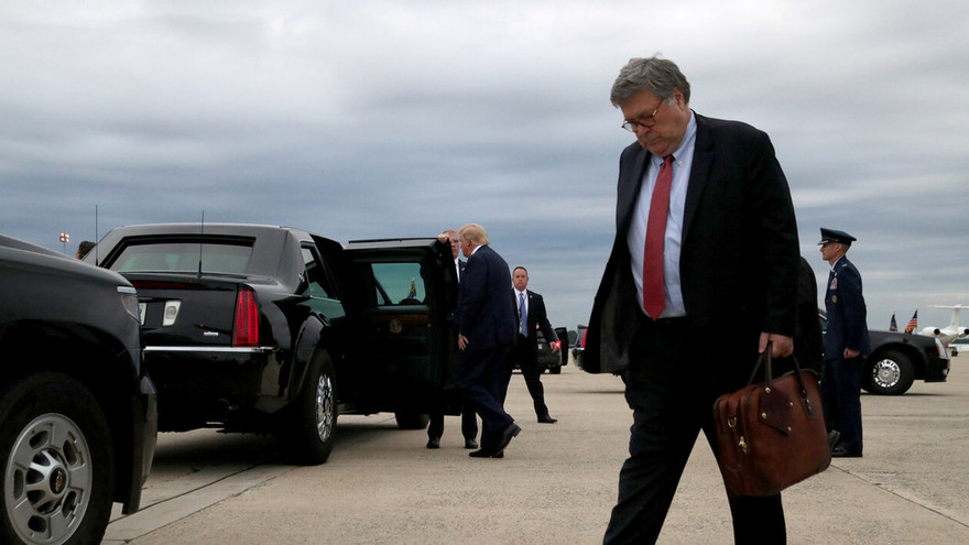 Bộ trưởng Tư pháp Mỹ Bill Barr. Ảnh: Reuters