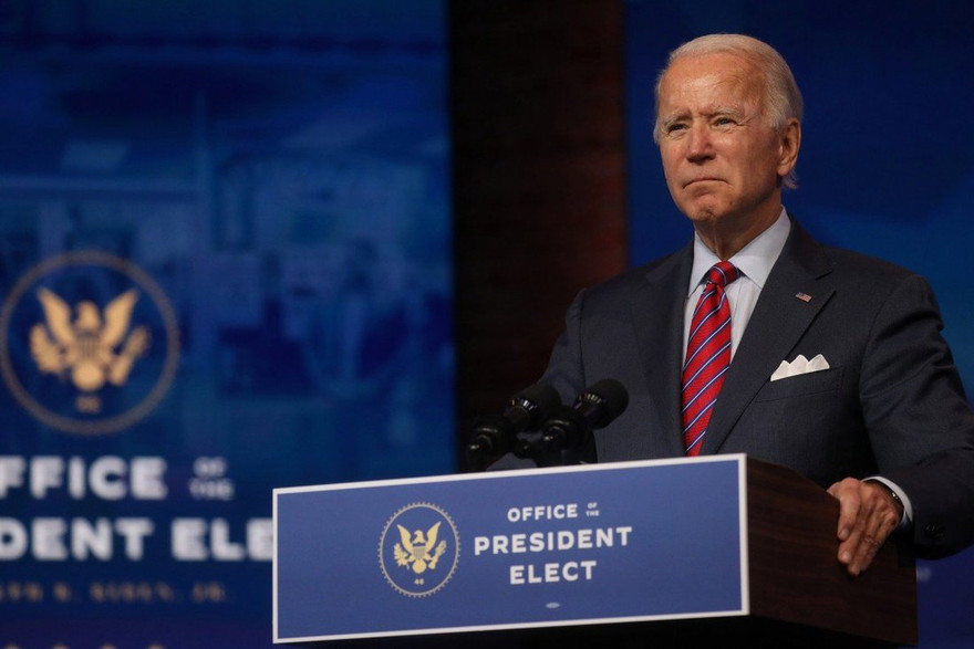 Tổng thống đắc cử Joe Biden. Ảnh: Reuters