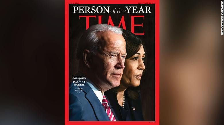 Ông Biden và bà Harris. Ảnh: Time