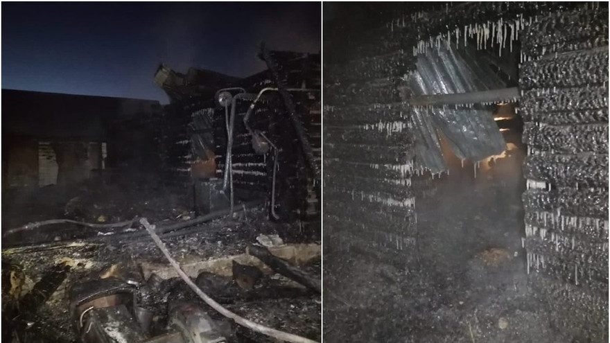 Hiện trường vụ cháy. Ảnh: RT