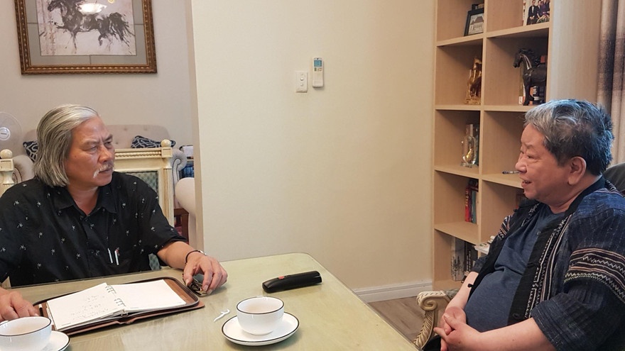 Cuộc làm việc cuối cùng (tháng 10/2020) của phóng viên báo Tiền Phong với học giả Nguyễn Trần Bạt