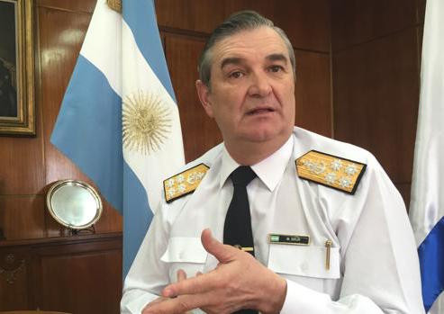 Đô đốc Marcelo Eduardo Hipólito Srur. Ảnh: C.De.Carlos