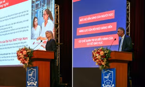 Một trường quốc tế đề xuất mô hình cho giảng dạy chuyên ngành bằng tiếng Anh tại Việt Nam