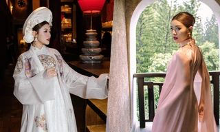 'Sao Mai' Nguyễn Thu Hằng hoá nàng thơ, gây ấn tượng mạnh cùng áo dài tại 'Thanh âm Yên Tử'