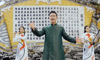 Ca sĩ Đào Nguyên Vũ giúp sức trò cưng mang 'Hịch tướng sĩ' vào MV yêu nước