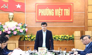 Đoàn giám sát Trung ương kiểm tra công tác chuẩn bị bầu cử tại Phú Thọ