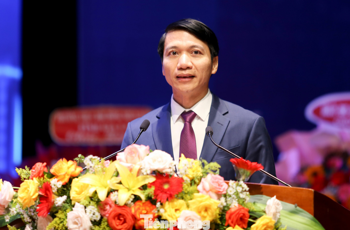 Phó Bí thư Tỉnh ủy Gia Lai Nguyễn Ngọc Lương phát biểu. Ảnh: Trương Định tp-c_img-8560.jpg