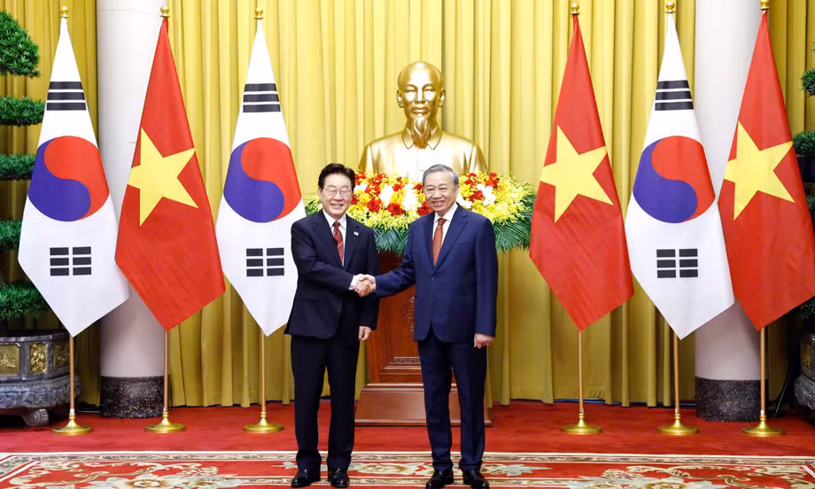 Tổng Bí thư, Chủ tịch nước Tô Lâm đề nghị Hàn Quốc hỗ trợ Việt Nam phát triển ngành công nghiệp văn hóa