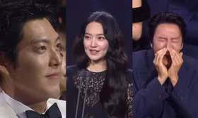 Biểu cảm của bộ ba Lee Kwang Soo, Kim Woo Bin và Shin Min Ah khiến cộng đồng mạng 'dậy sóng'