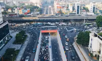 Hà Nội yêu cầu sớm xử lý các vết nứt tại hầm chui nút Lê Văn Lương