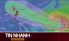 TIN NHANH: Phạm vi ảnh hưởng rộng lớn của bão Matmo khi vào Vịnh Bắc Bộ 