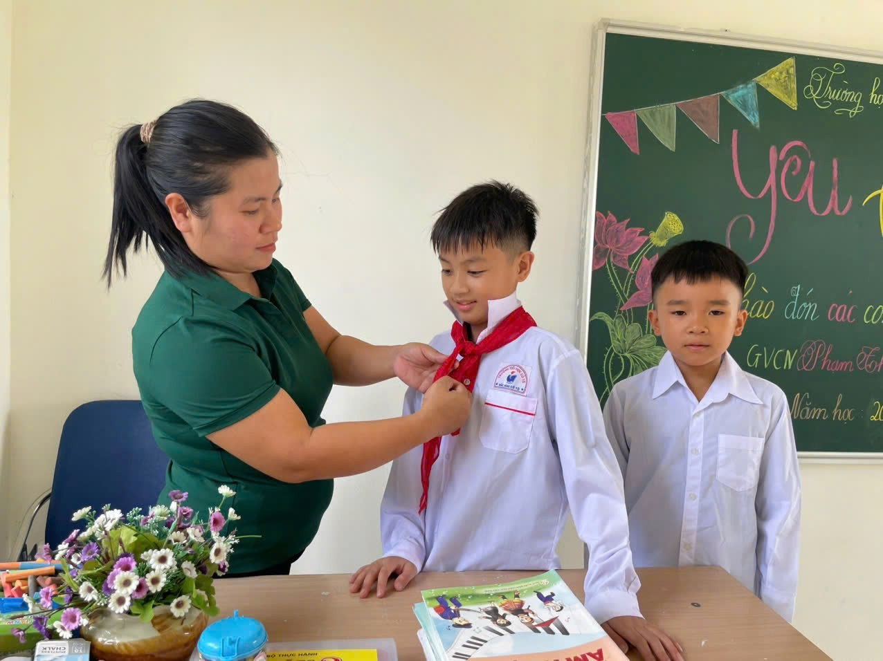 Lễ khai giảng đặc biệt của gần 27 triệu học sinh, giáo viên - Ảnh 50. Lễ khai giảng đặc biệt của gần 27 triệu học sinh, giáo viên - Ảnh 50.