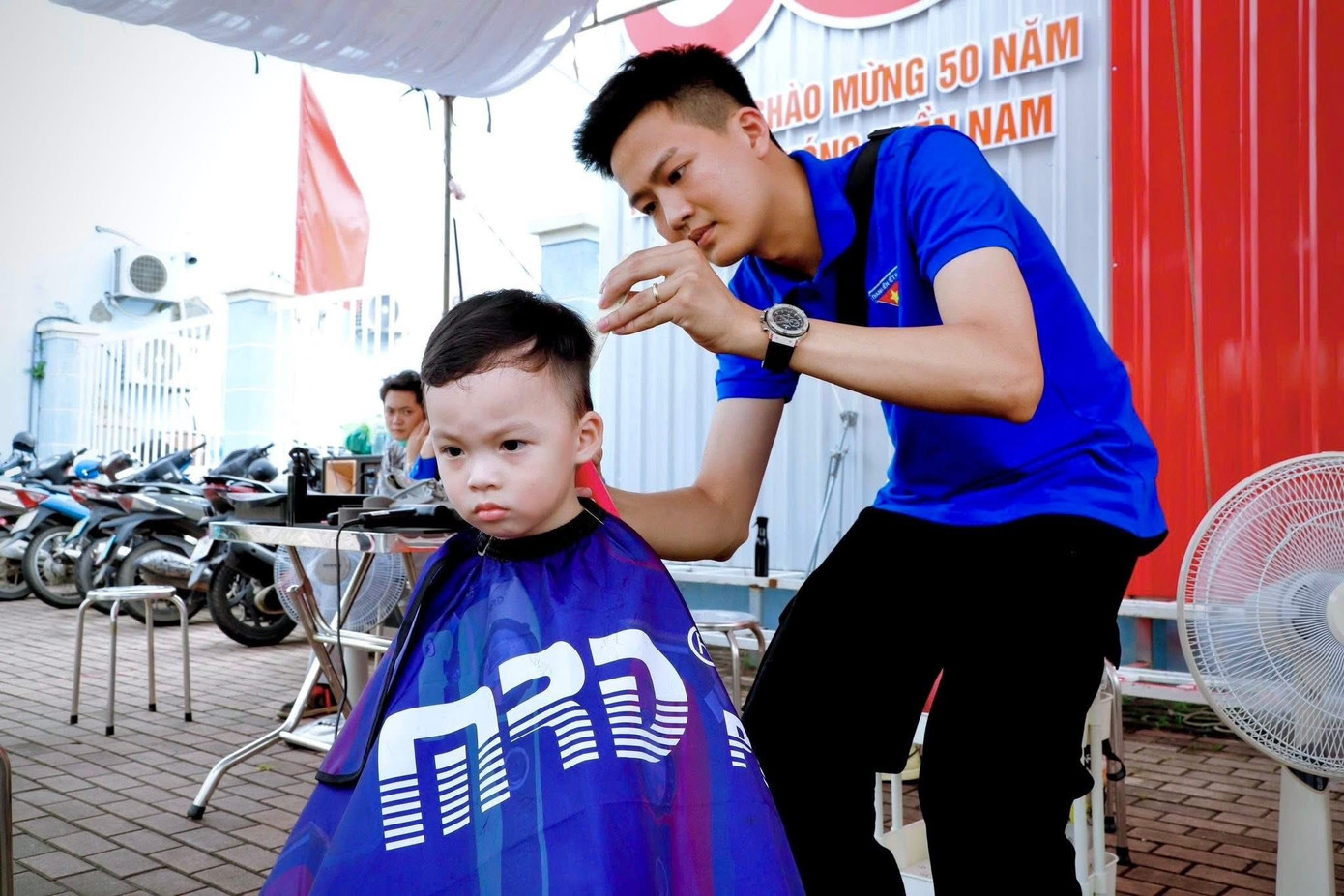 Hoạt động nhận được sự ủng hộ và hưởng ứng tích cực từ các em thiếu nhi và phụ huynh. 3476-n.jpg