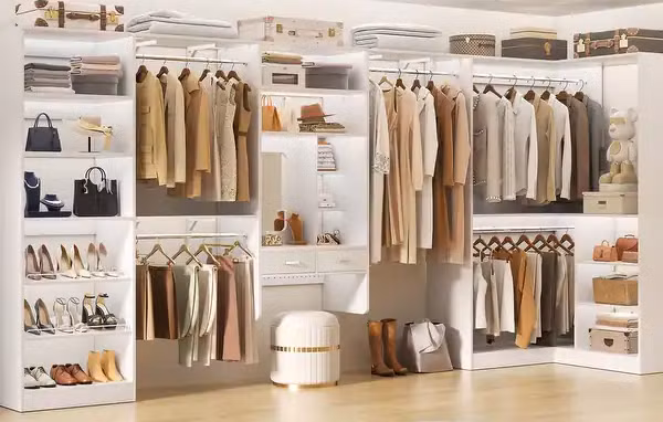 Các bước để tổ chức và sắp xếp lại tủ đồ mà không cần đổ một giọt mồ hôi