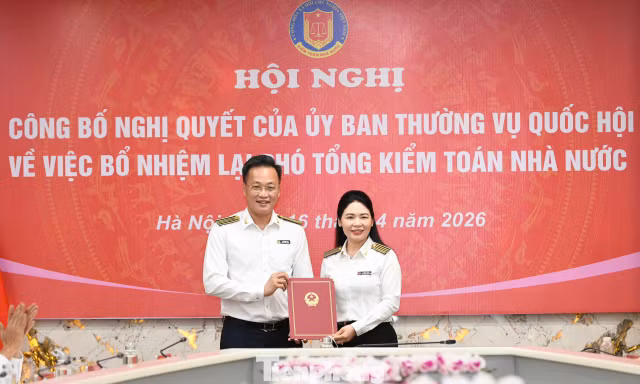 Bổ nhiệm lại Phó Tổng Kiểm toán nhà nước với bà Hà Thị Mỹ Dung 