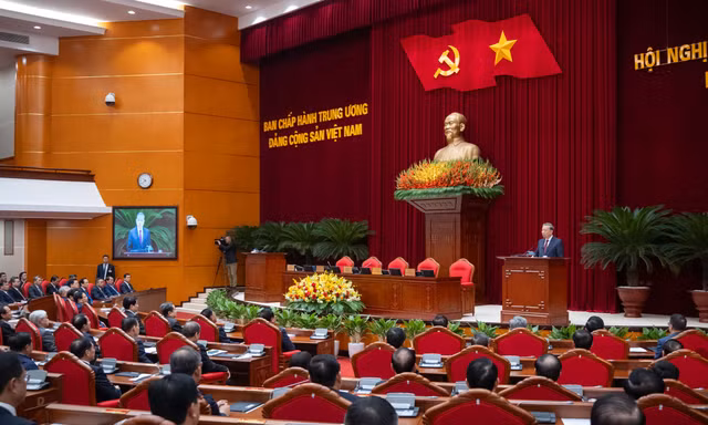 Thông qua Nghị quyết Hội nghị Trung ương 14