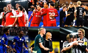Ngoại hạng Anh đang thống trị Champions League