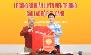 Chia tay HLV Thạch Bảo Khanh, PVF-CAND bổ nhiệm HLV Nguyễn Thành Công