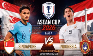 Nhận định Singapore vs Indonesia, 20h00 ngày 7/8: Đến lúc Singapore đòi món nợ cũ 
