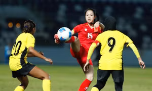Đội tuyển nữ Việt Nam khiến Malaysia thua trận nặng nề nhất lịch sử SEA Games