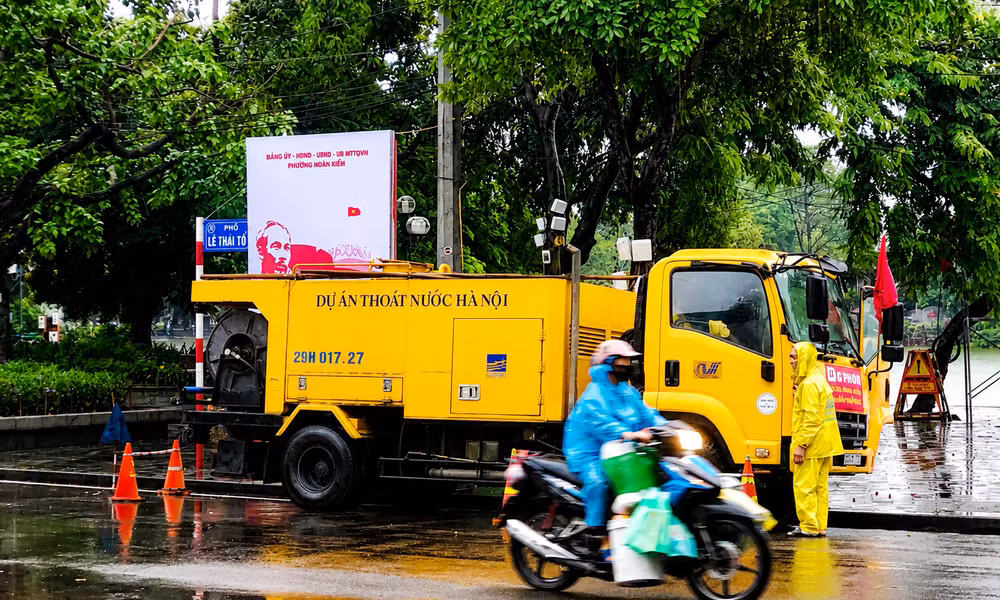 Hà Nội: Những chuyển động tích cực từ các công trình chống ngập 