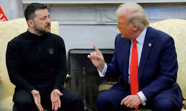 Tổng thống Mỹ Trump kêu gọi Ukraine thay thế Tổng thống Zelensky