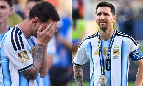 TIN NÓNG WORLD CUP: Messi bật khóc nức nở sau khi đánh mất ngôi vương: nốt lặng cho một sự nghiệp quốc tế vĩ đại