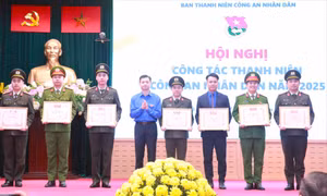 Tuổi trẻ Công an thi đua hướng về cơ sở, triển khai tốt phong trào dân vận khéo