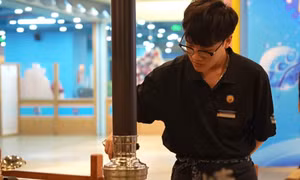 Người trẻ làm việc xuyên Tết