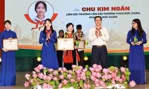 Tuyên dương Tổng phụ trách Đội, đội viên tiêu biểu Thái Nguyên giai đoạn 2021 - 2026
