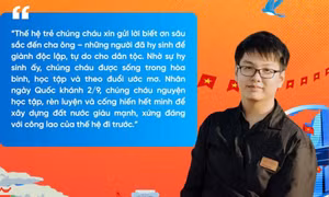 Sinh viên Việt Nam tri ân thế hệ đi trước