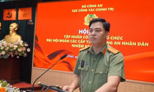 Đợt sinh hoạt chính trị cao điểm của tuổi trẻ Công an Nhân dân 