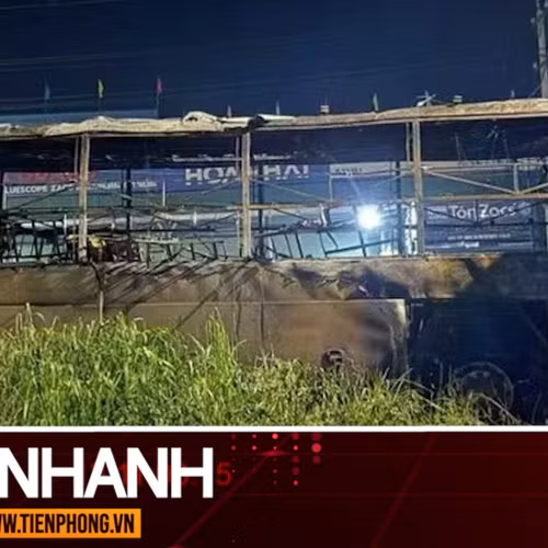 TIN NHANH: Nguyên nhân ban đầu vụ tai nạn trên Quốc lộ 1A khiến 7 người tử vong