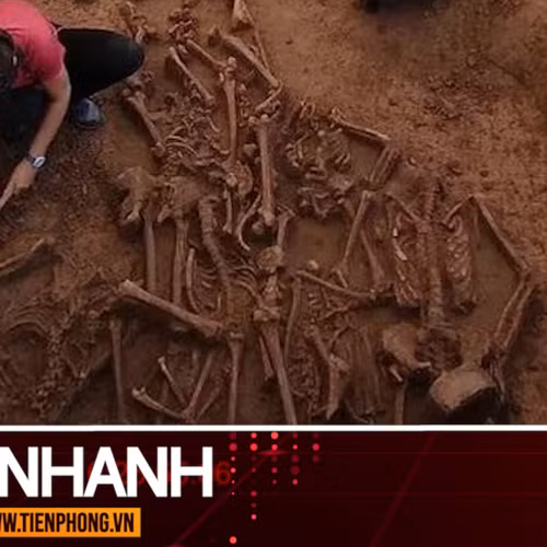 TIN NHANH: Phát hiện hệ thống hào dài 1,3 km đầy hài cốt không đầu