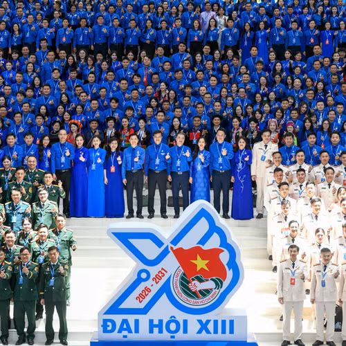 Nhật ký Đại hội Đoàn XIII: Khai mạc ngày hội lớn của tuổi trẻ Việt Nam