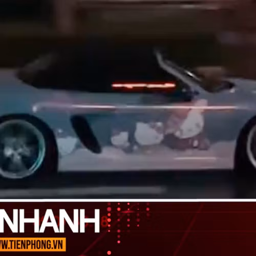 TIN NHANH: Công an vào cuộc vụ siêu xe Porsche biểu diễn gây xôn xao ở khu đô thị