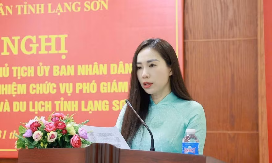 Bà Trần Thị Bích Hạnh làm Phó Giám đốc Sở VHTT&DL tỉnh Lạng Sơn