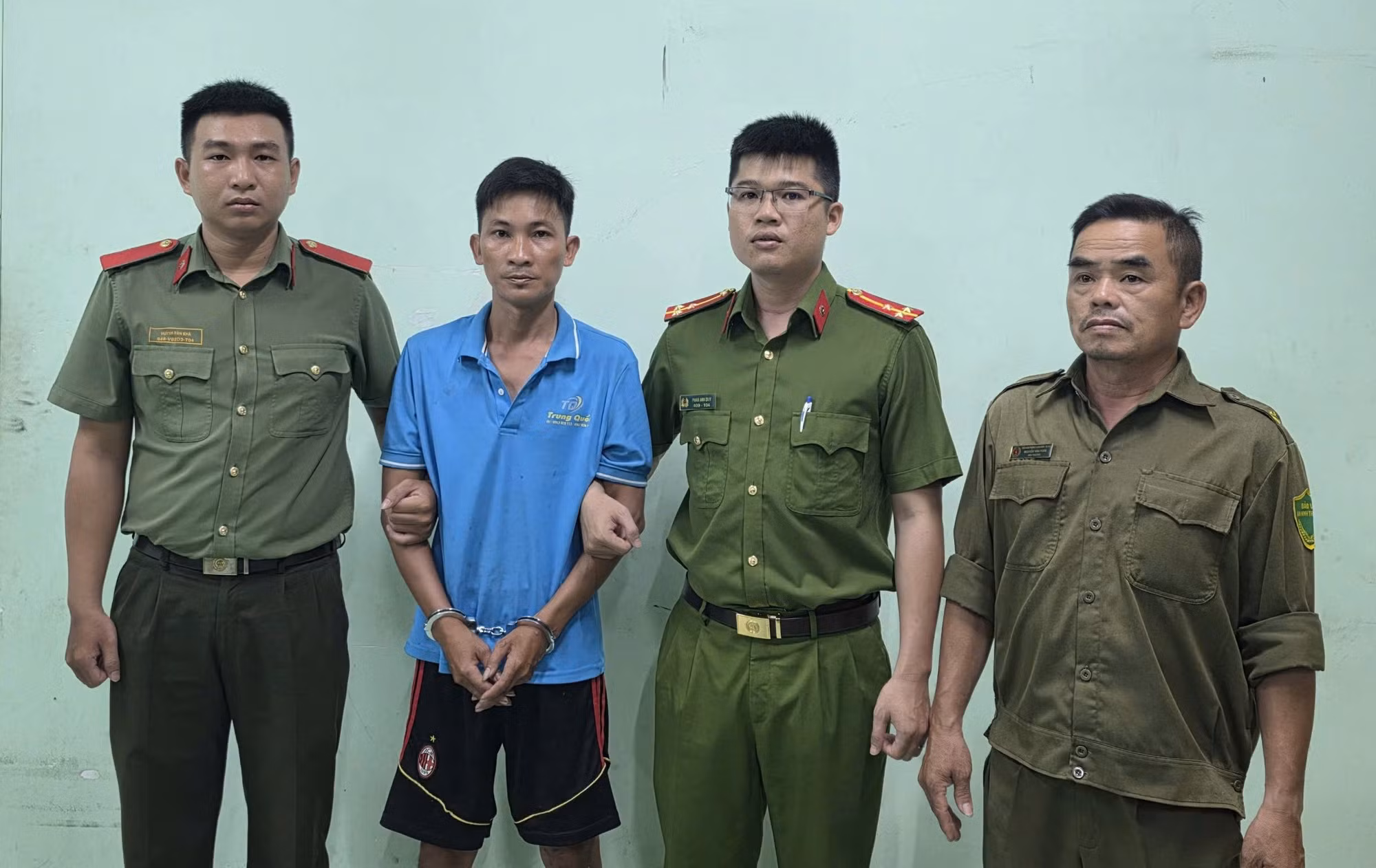Hình ảnh hiện trường vụ việc