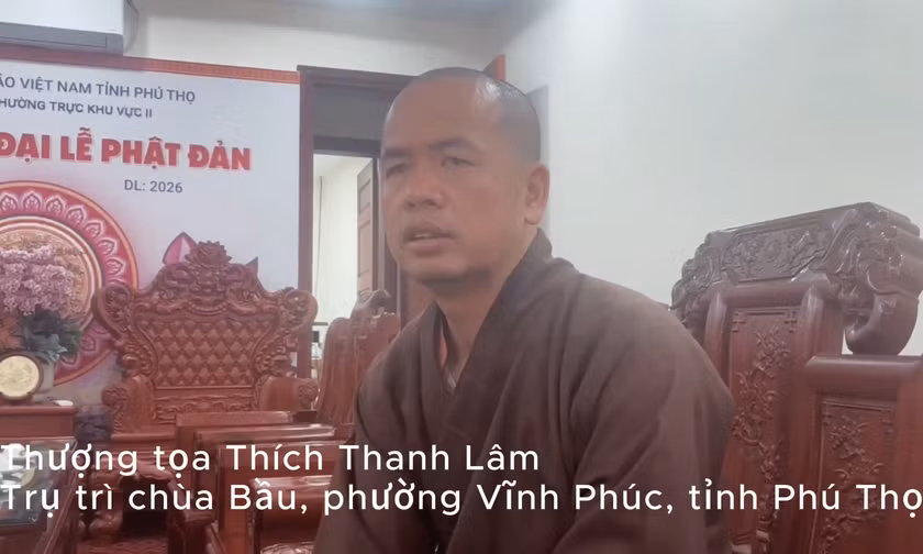 Thượng tọa Thích Thanh Lâm nói gì về việc bé trai bị đánh như thời trung cổ tại chùa?