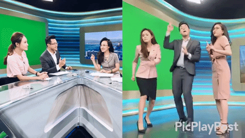 Những hình ảnh hậu trường cười té ghế của các BTV Thời sự VTV