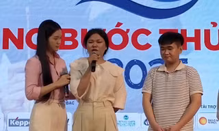 MC Mỹ Vân, Minh Toại đồng cảm với thủ khoa 19 tuổi mồ côi, bị bão lũ tàn phá nhà cửa 