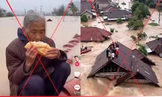 Ma trận tin giả lũ lụt