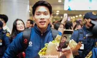 Mừng về nhà, những chiến binh quả cảm U23 Việt Nam!