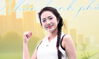 Hoa hậu Hà Trúc Linh, Đại sứ Mỹ Vân khuấy động hàng nghìn vận động viên trên đường chạy Tiền Phong Half Marathon 2025